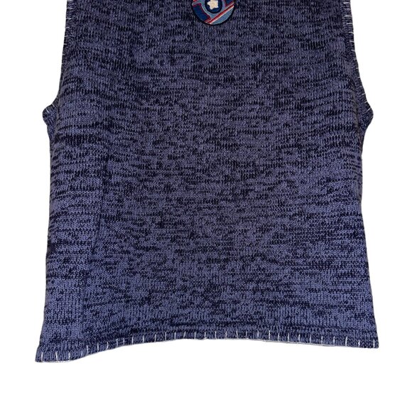 Bobbie Brooks Cardigan Sweater Vest Womens XL 16 18 Ornament Christmas Holiday - Picture 8 of 9